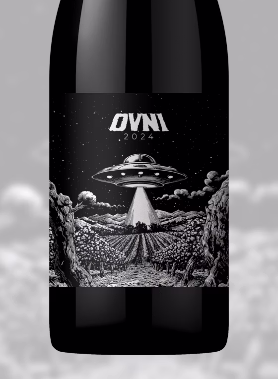 OVNI : une étiquette de vin entre terroir et science-fiction