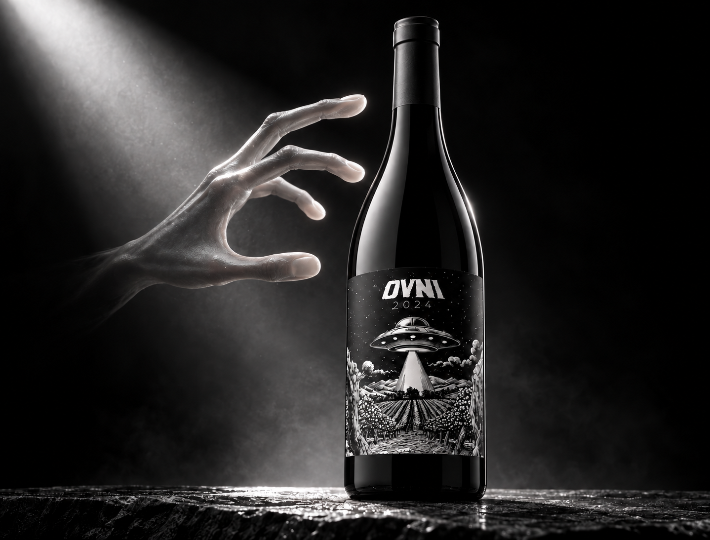 OVNI : une étiquette de vin entre terroir et science-fiction