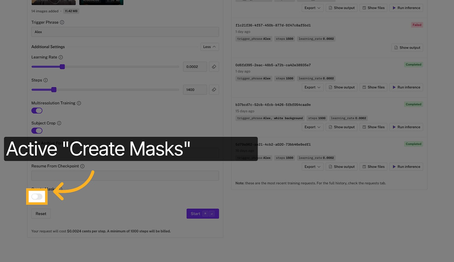 Activer Sur Créer Masques