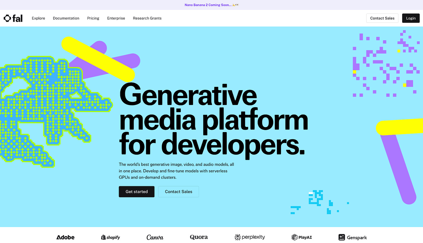 Aller sur Fal.ai