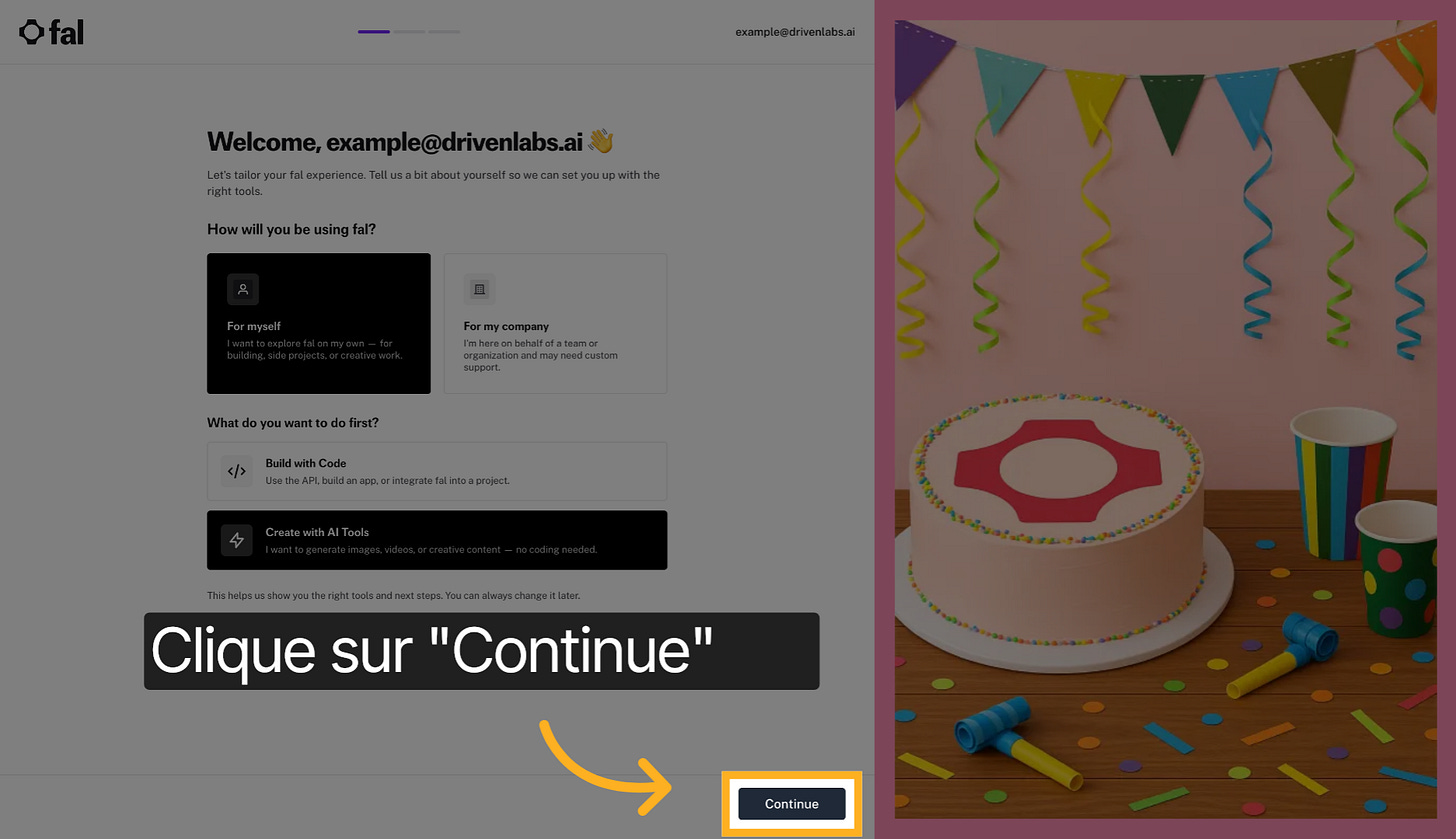 Finaliser l'onboarding