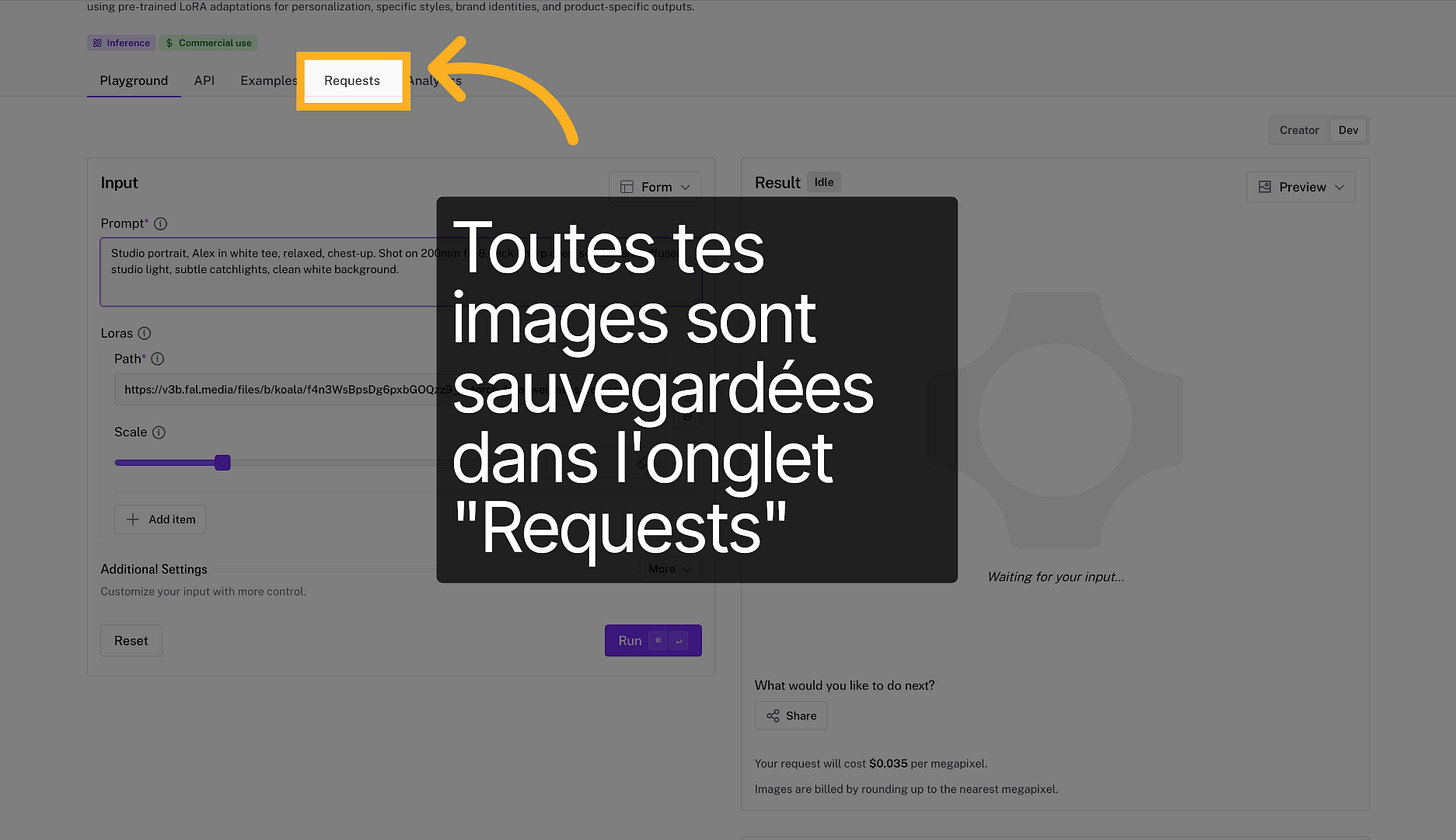Récupérer des anciennes générations
