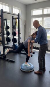 Athlete receiving specialized performance physical therapy treatment in High Bridge, NJ