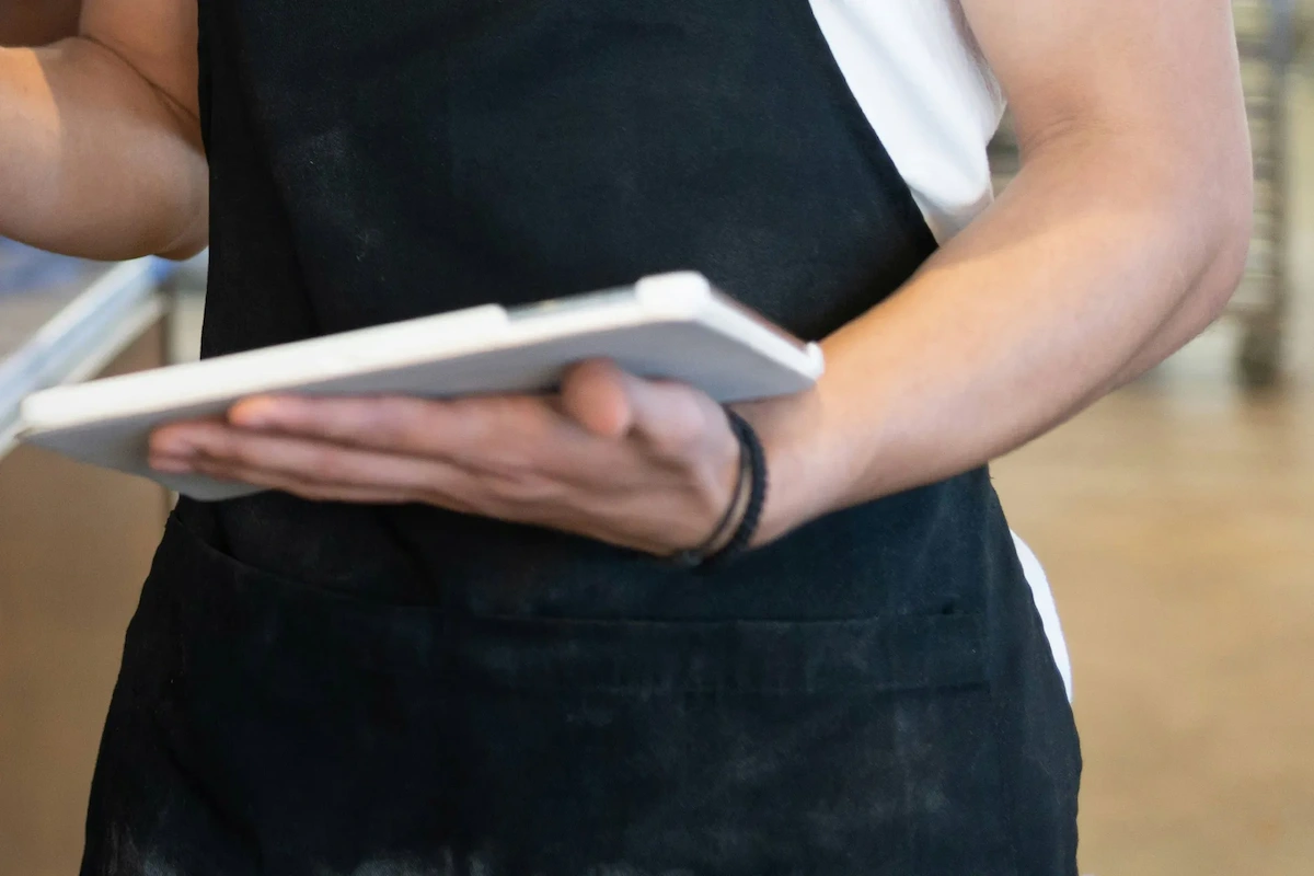 Digitalt lager på surfplatta