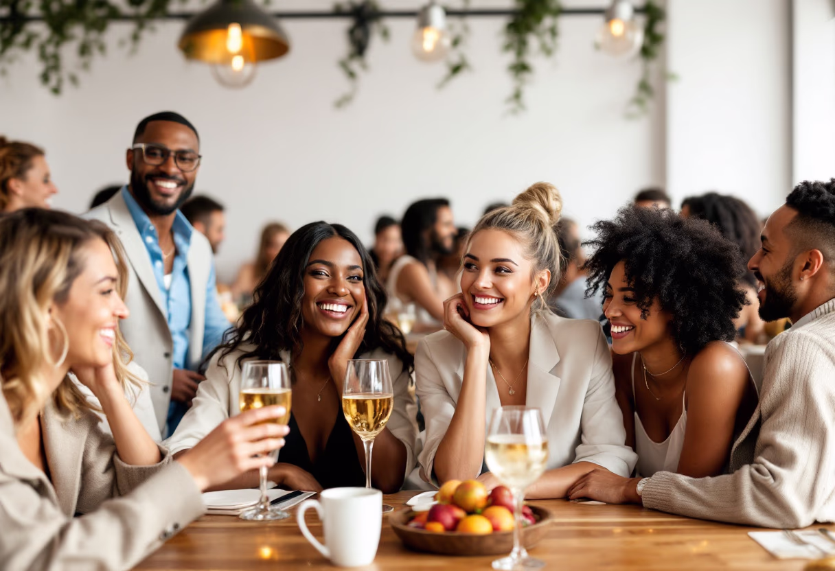 image of guests enjoying a party (for a bars & pub)
