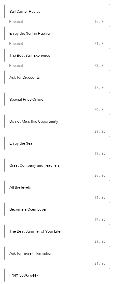 Anuncio de Búsqueda Responsivo Sin Fijación de Posición en Títulos