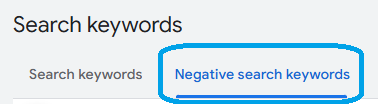 How to add negative keywords to Performance Max Campaigns