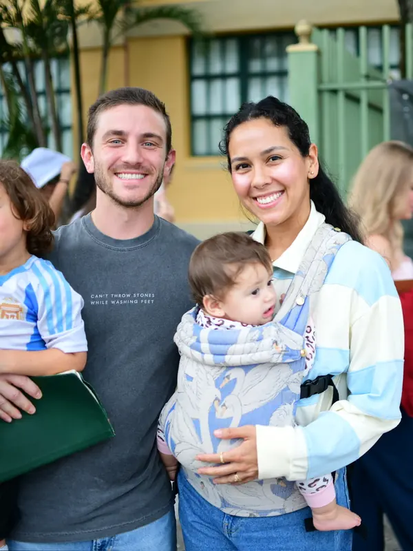 A young family with their children at VOUS