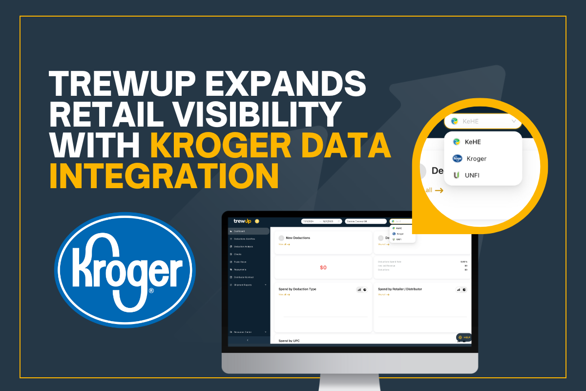 Press Release: TrewUp Expands Retail Visibility with Kroger Data Integration
