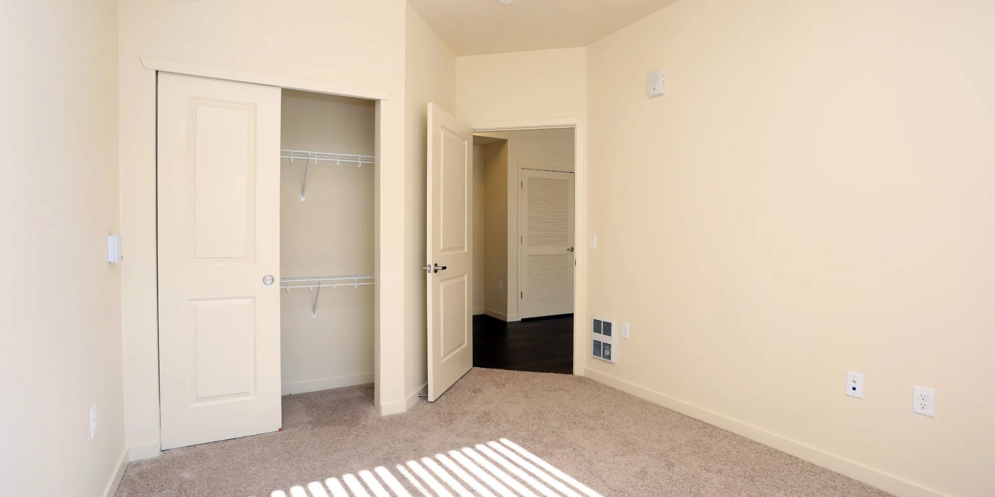 Empty bedroom