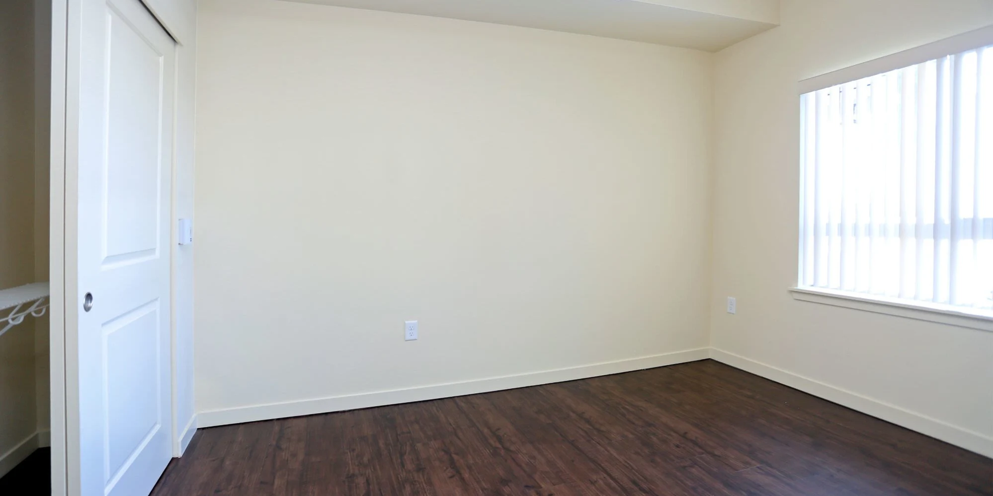 Empty bedroom