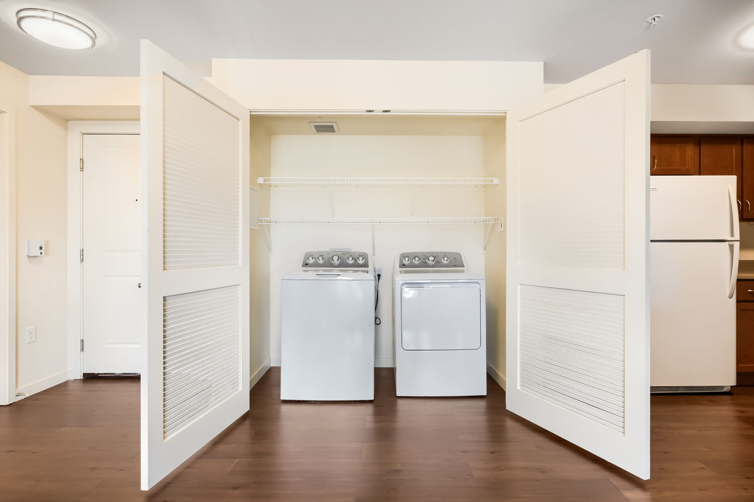 Full size washer and dryer