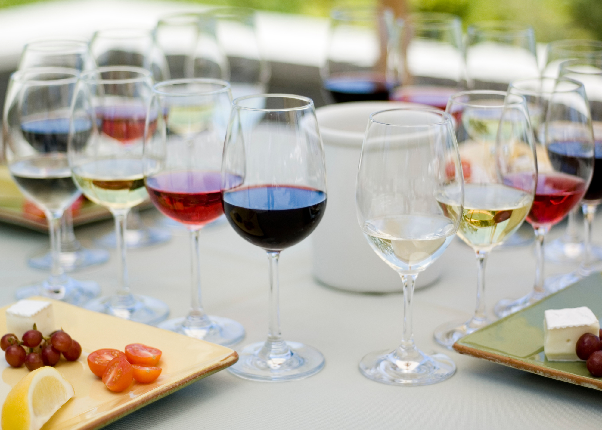 ideas for food to eat with wine