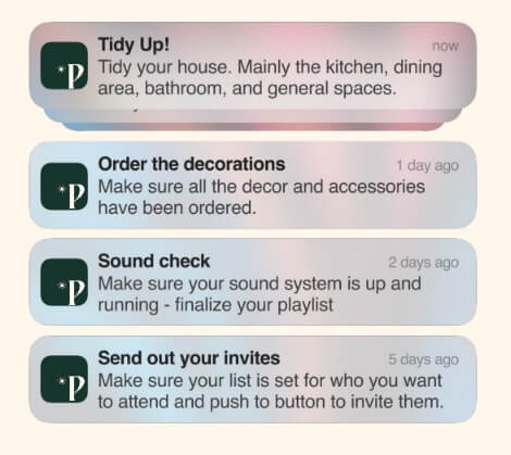 how to plan an event