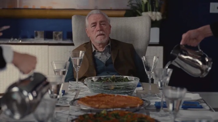 logan succession pizza season premier