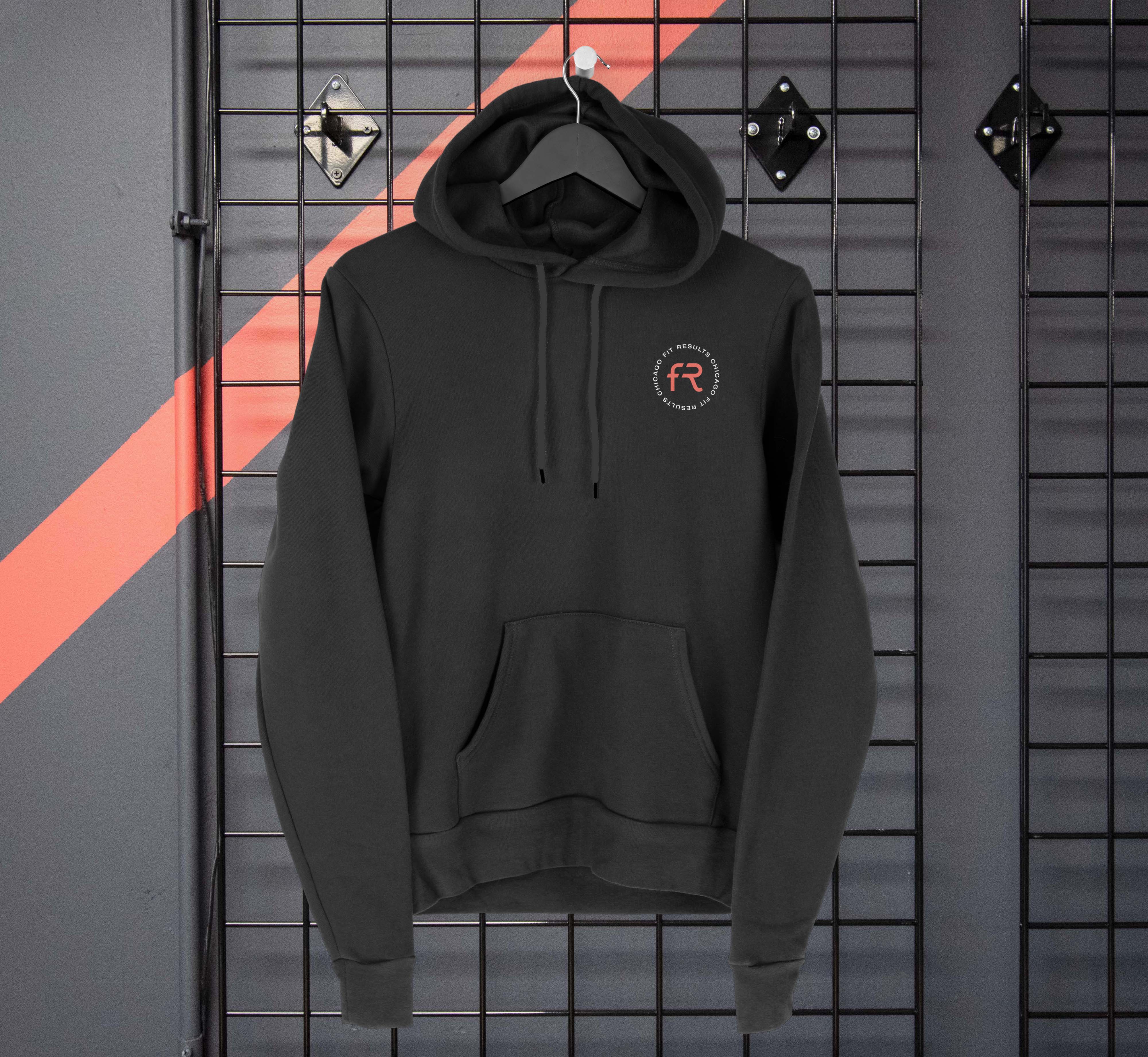 Fit Results Left Chest Emblem Hoodie