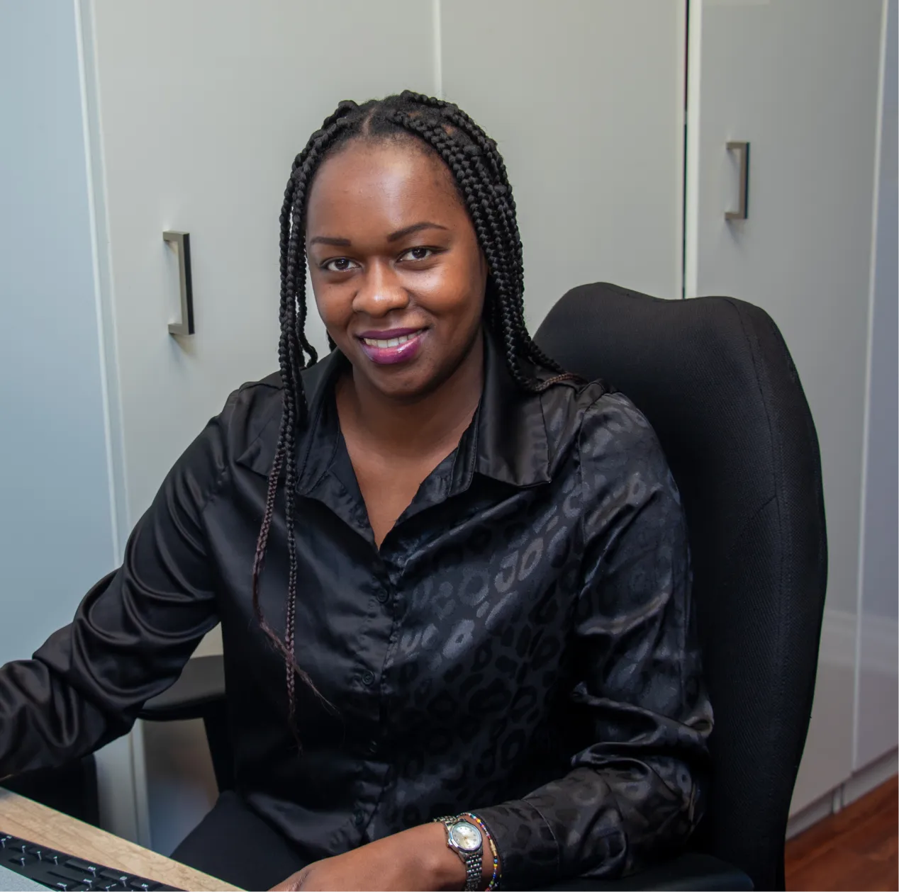 Six Points Plaza Dental team member smiling