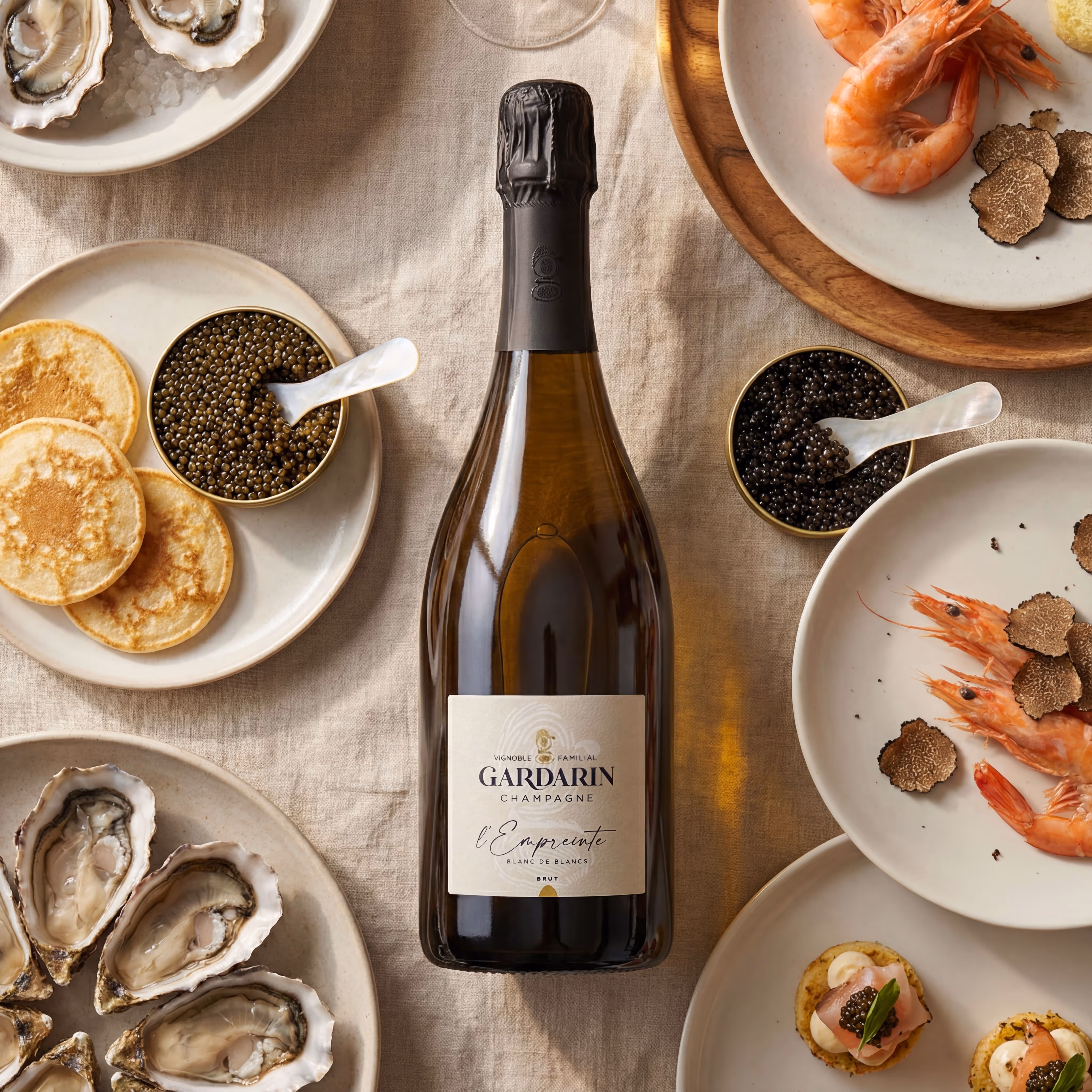 bouteille de champagne degustation