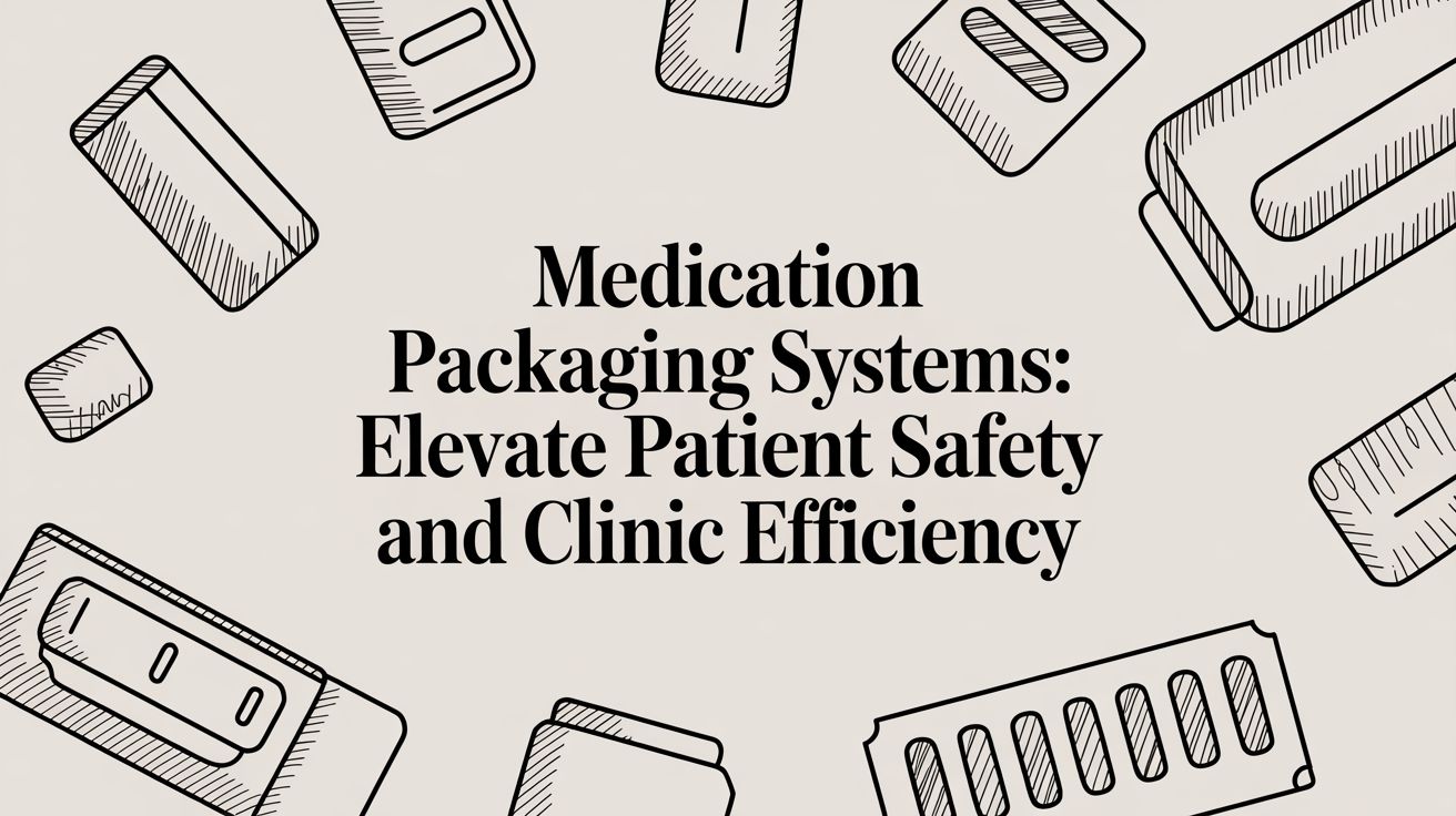 A Guide to Medication Packaging Systems for Patient Safety and Clinic Efficiency