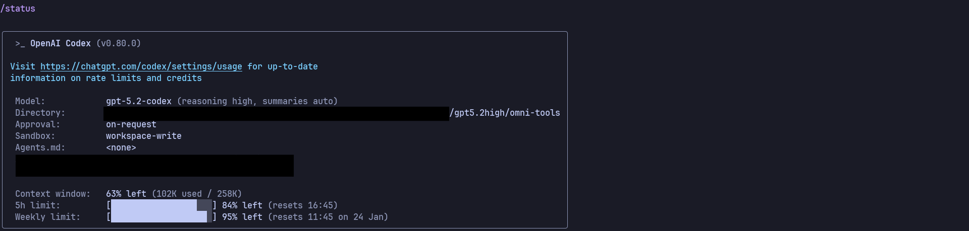 GPT-5.2 High token usage