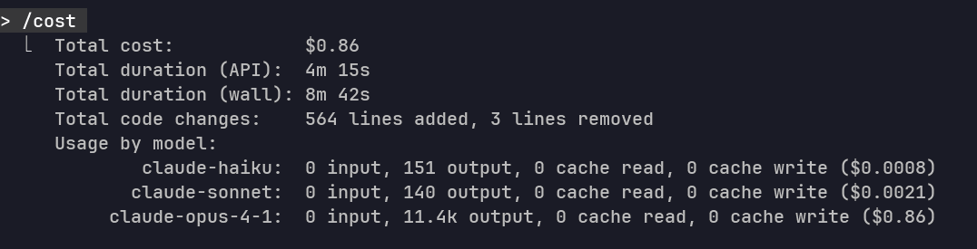 Claude Opus 4.5 Token Usage for Minecraft