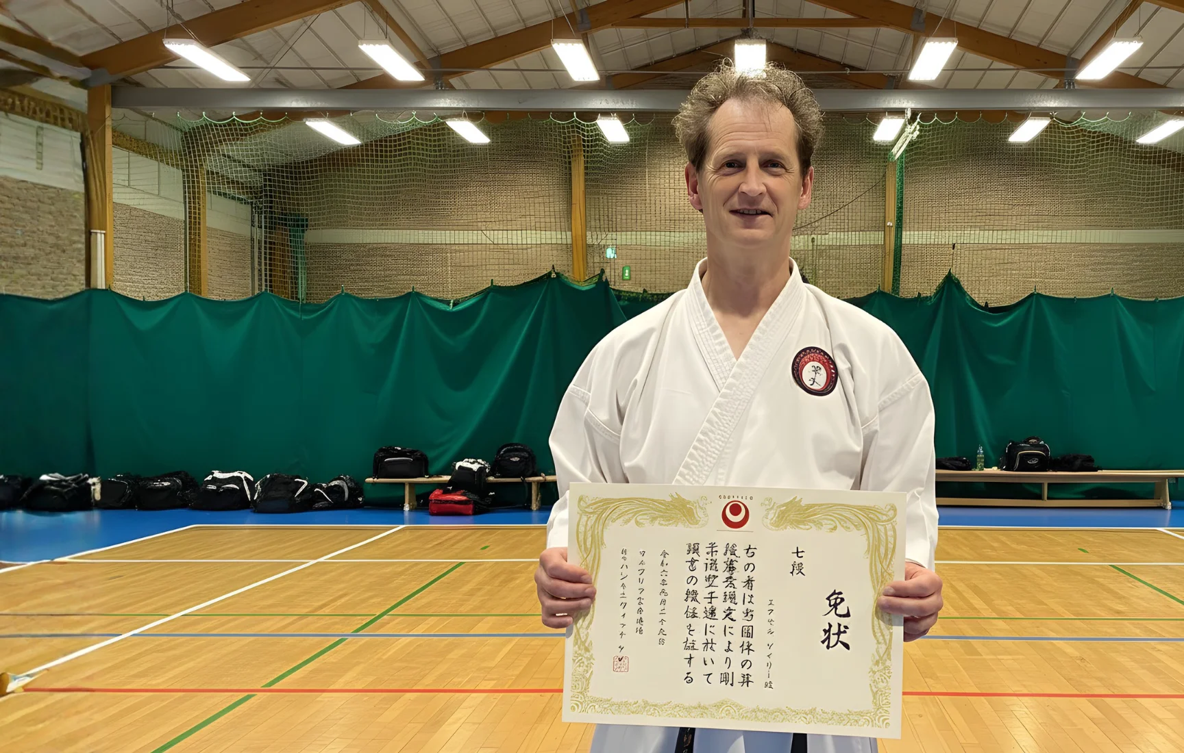 Gary, Owner of Muscliffe Karate Academy, United Kingdom