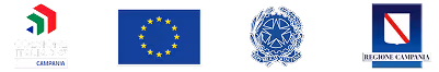 Finanziato da Regione Campania, Coesione Italia 21-27, Europa, Repubblica Italiana