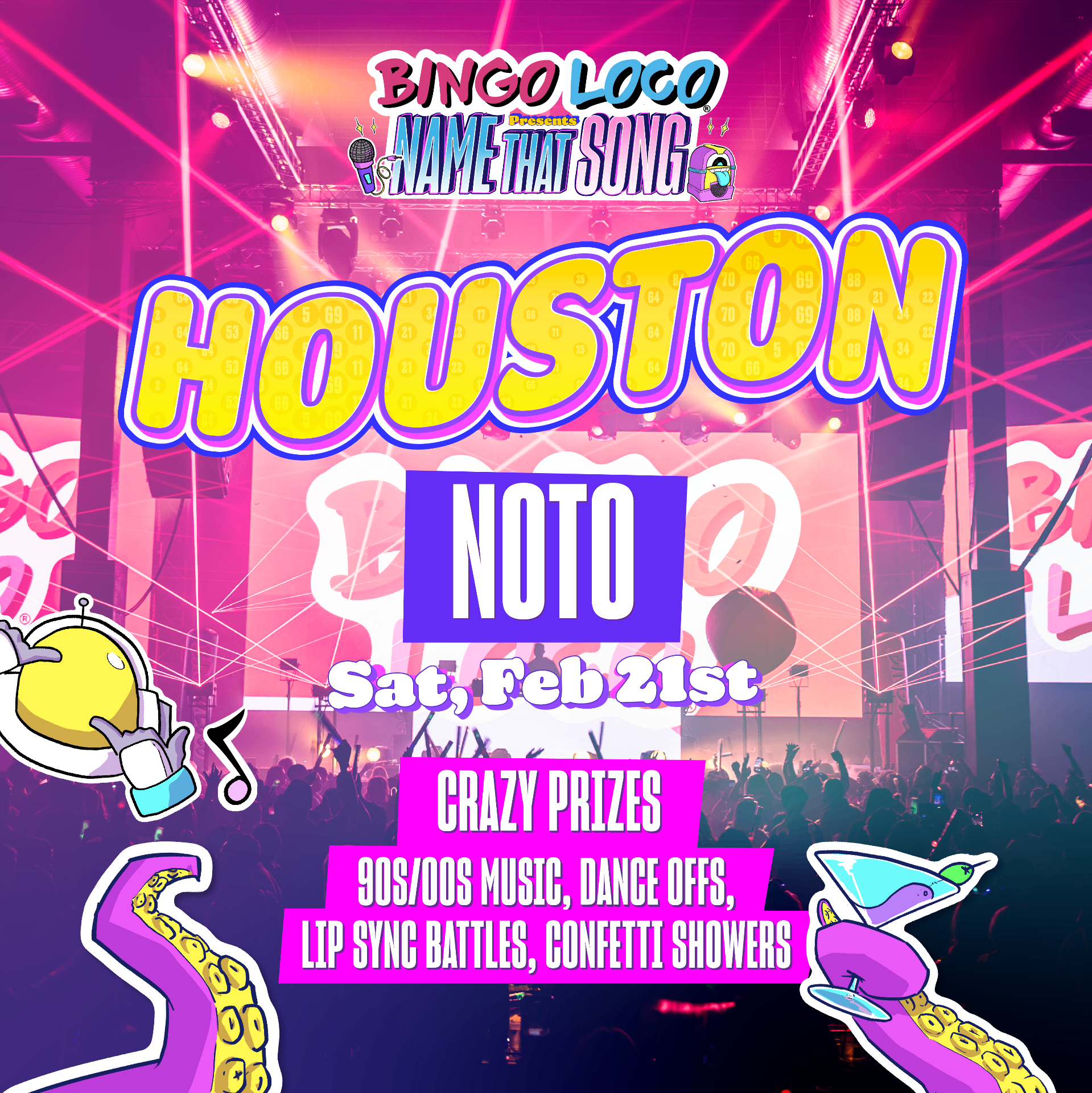 Bingo Loco: Name That Song