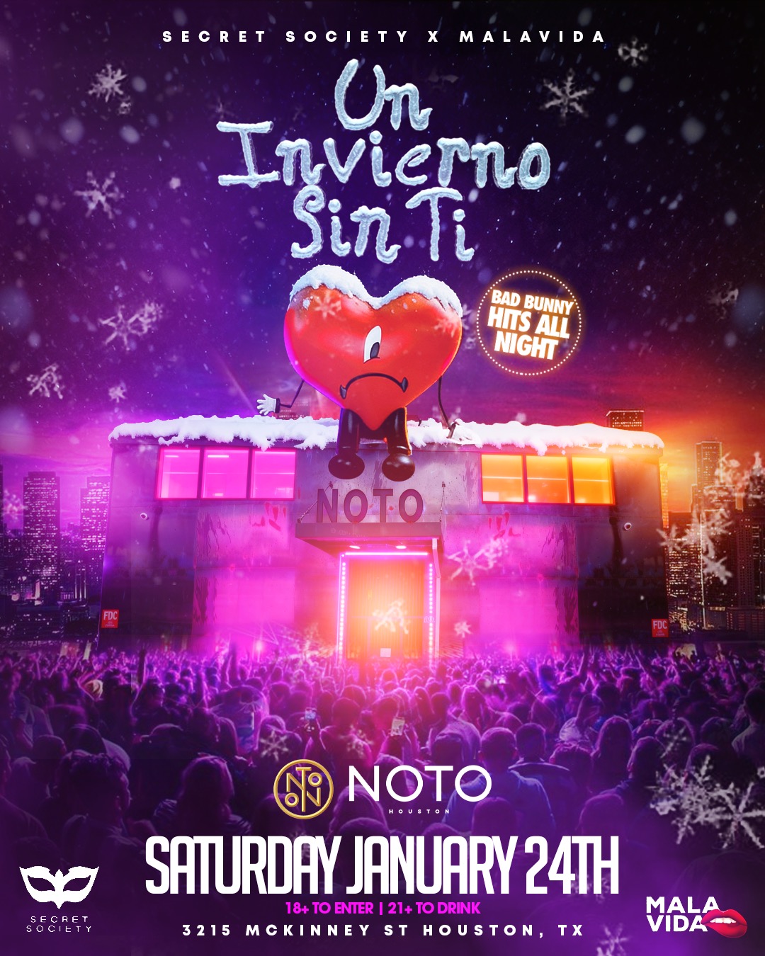 Un Invierno Sin Ti (Bad Bunny Hits All Night)