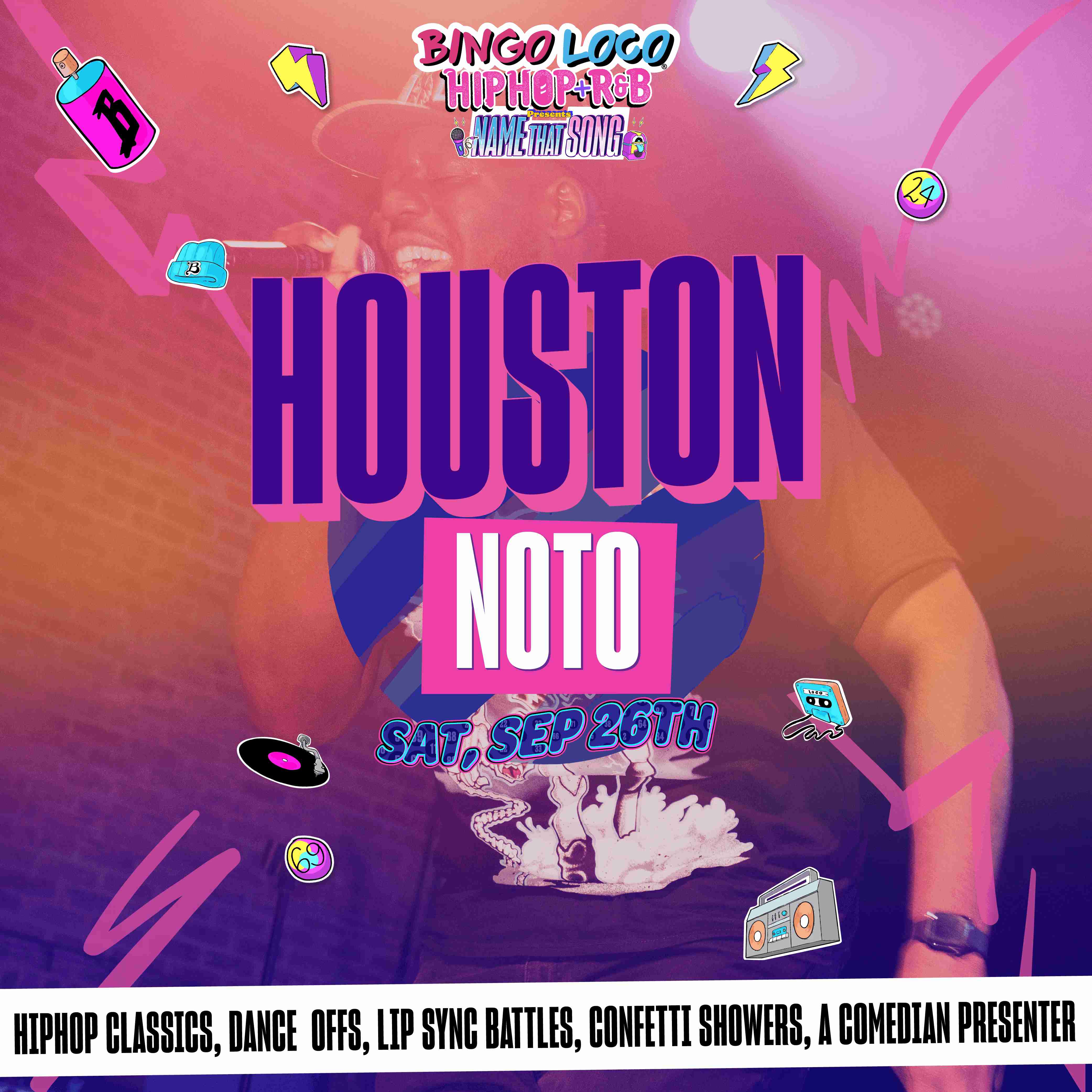 Bingo Loco: Name That Song: Hip Hop + R&B