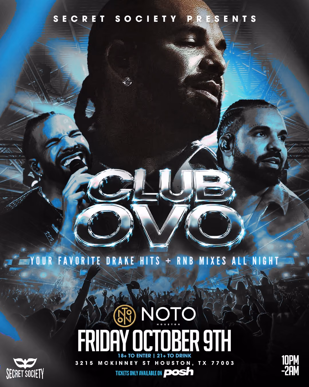 Club OVO: Your Favorite Drake Hits + RnB Mixes All Night