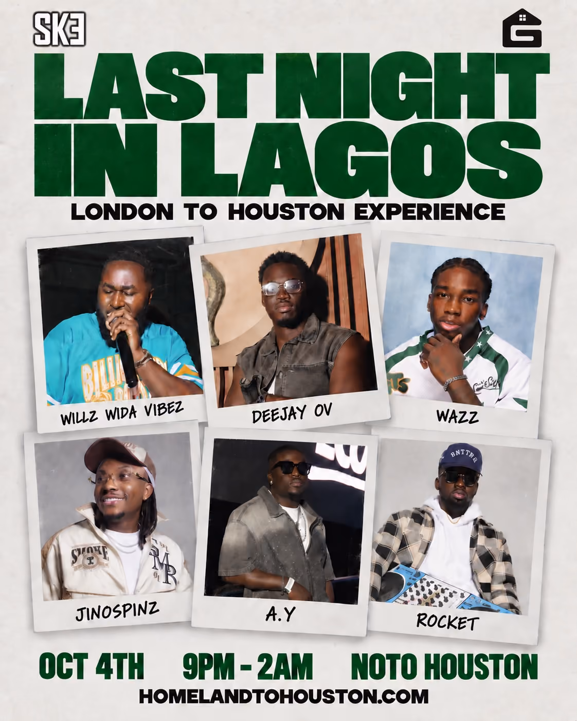 Last Night in Lagos: London to Houston Experience