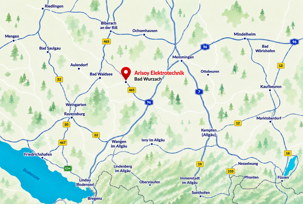 map of arisoy work places