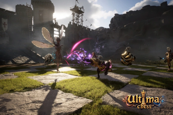 Cover image of the VR game Ultima Chess VR.