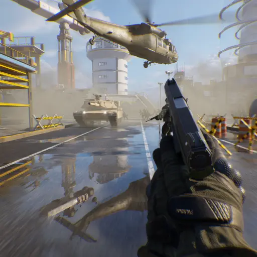 VR action game mobile version