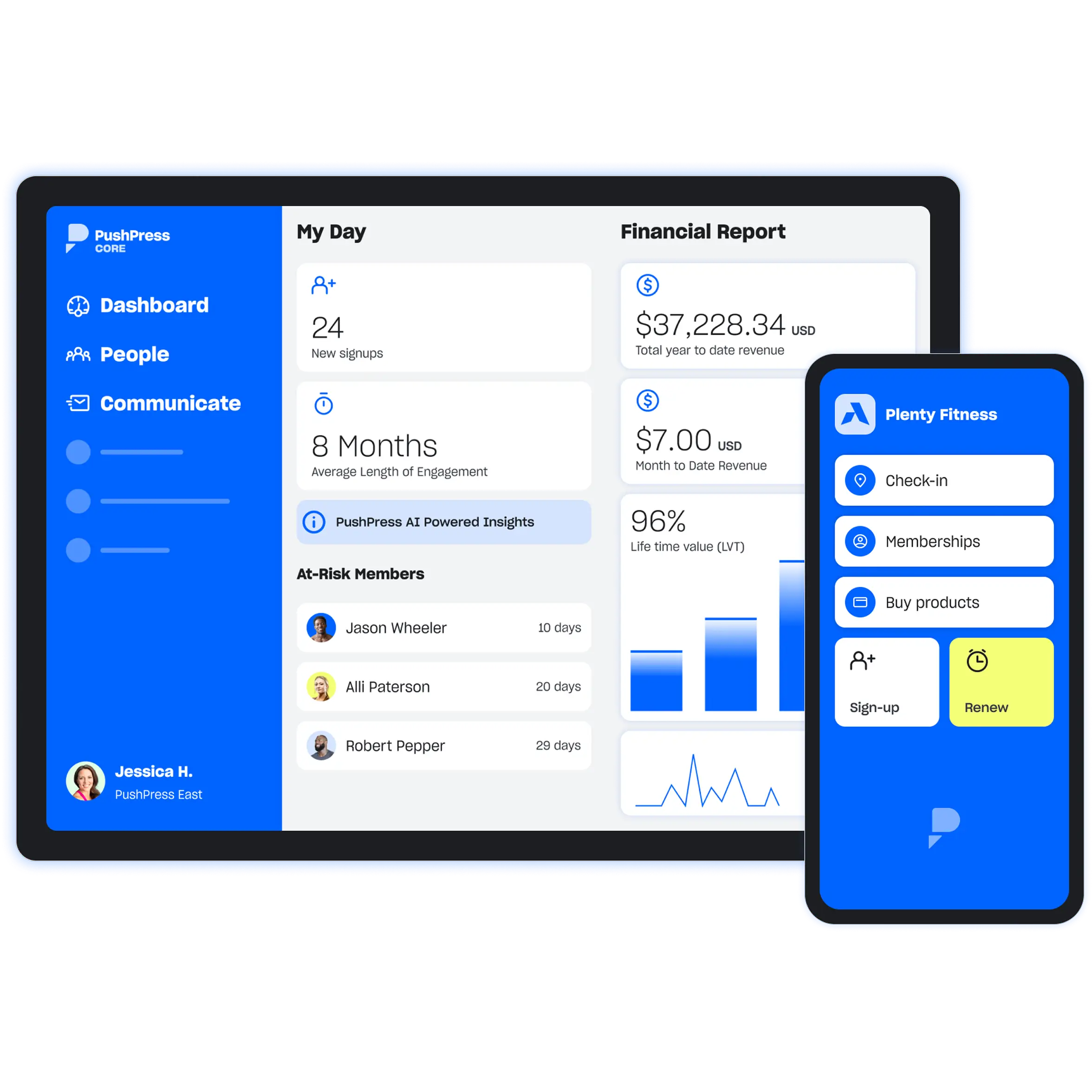 Gym Management Platform Software by PushPress