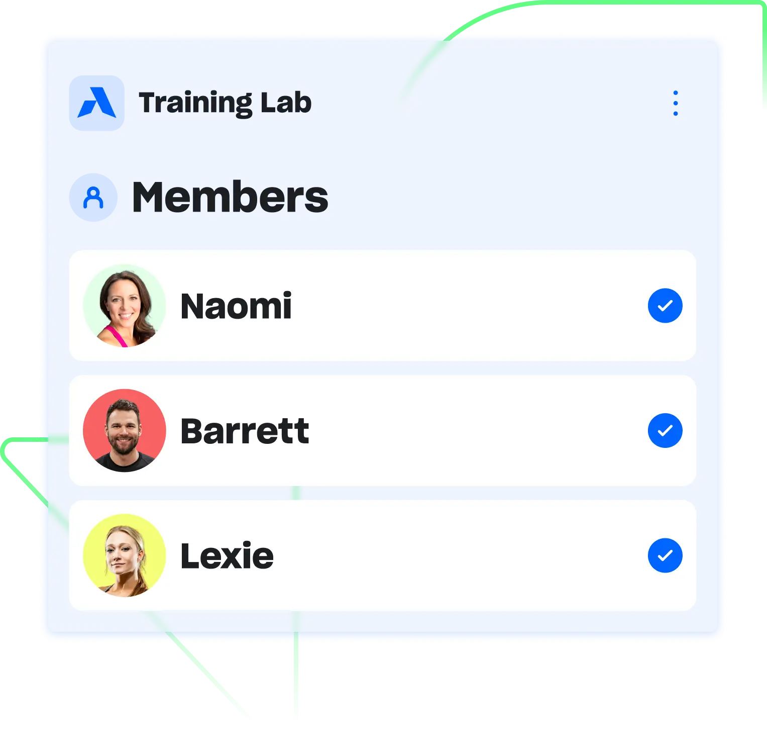 Manage members with PushPress