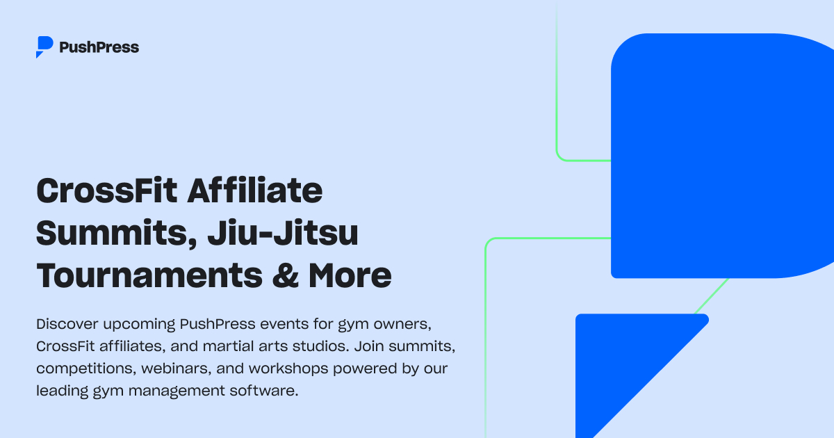 Running Multiple Martial Arts Schools: What Actually Works — PushPress event banner