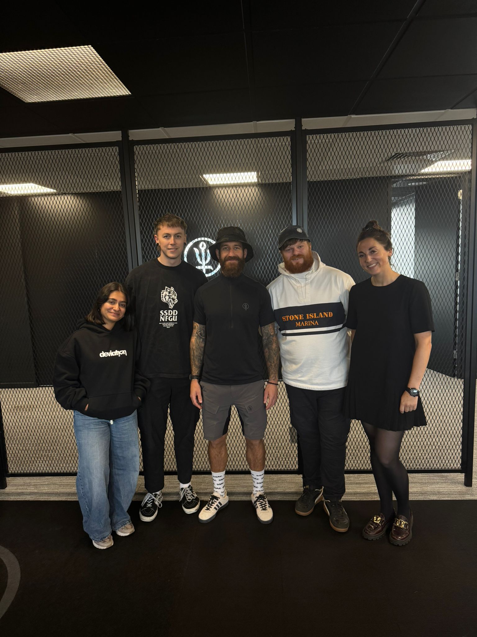 Deviation pose with Team ThruDark following a QBR meeting.