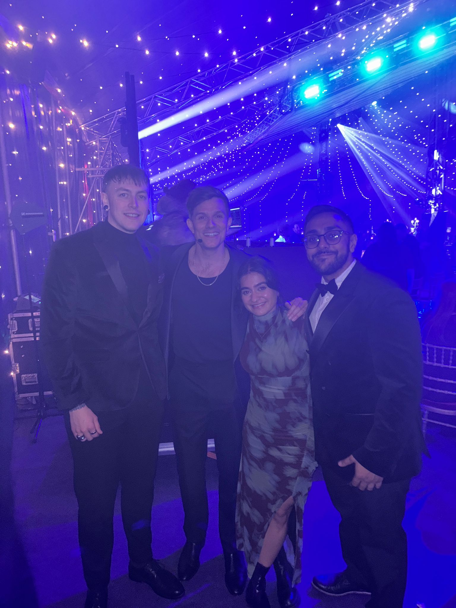 The Deviation team pose with Will Best at the UK Search Awards.