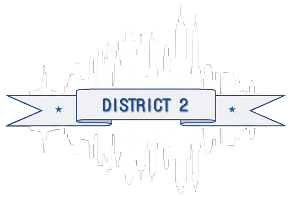 DISTRICT 2 logo