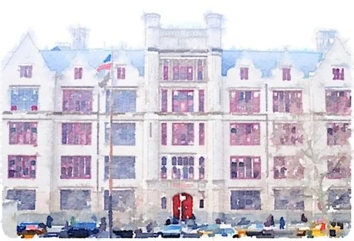 P.S. 40 Augustus St. Gardens school building exterior