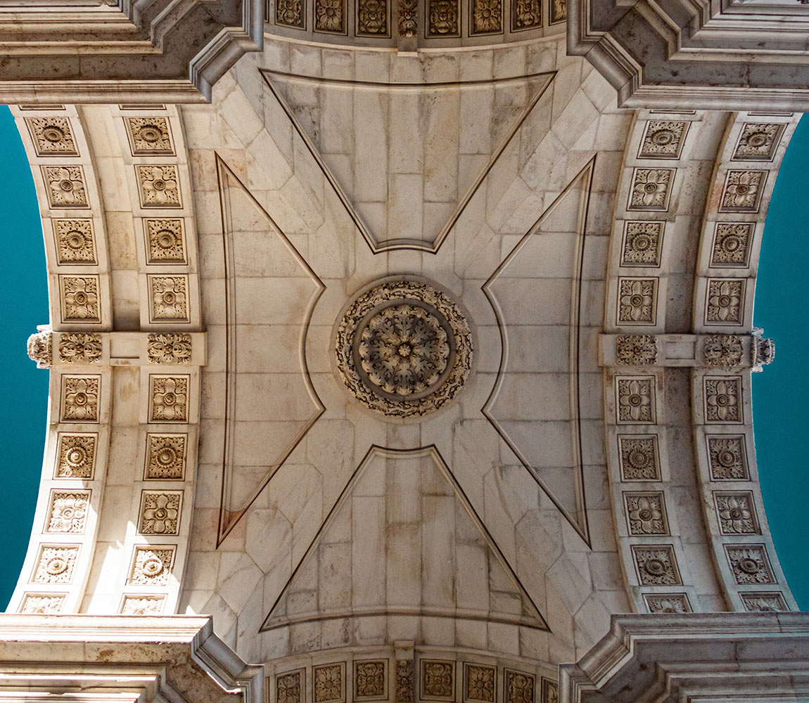 ancient design inside building