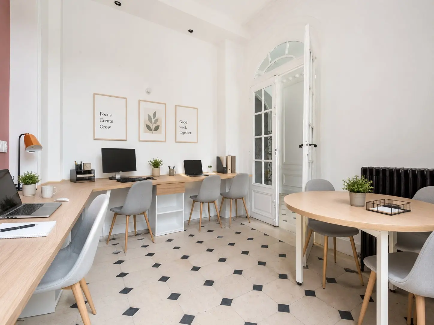 espace de travail bureau