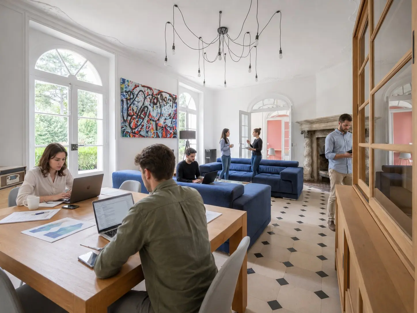 espace de travail et de vie