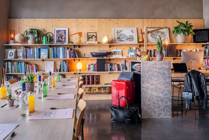 salle de coworking