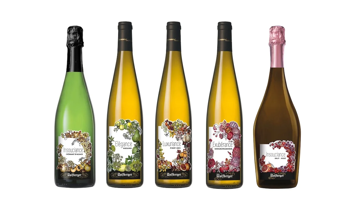 bouteilles wolfberger gamme insouciance