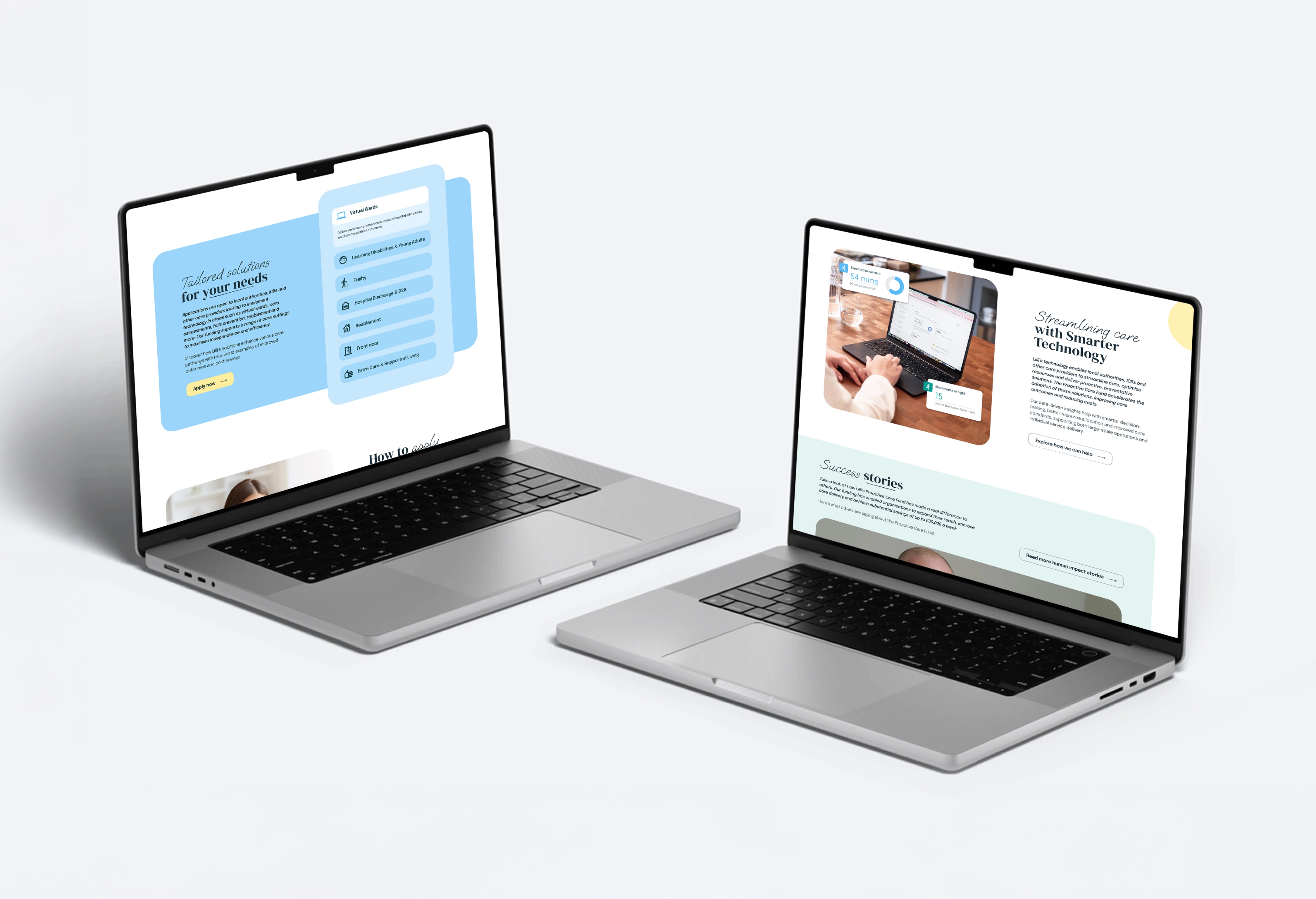 Redesigning Lilli’s website whilst evolving their brand identity