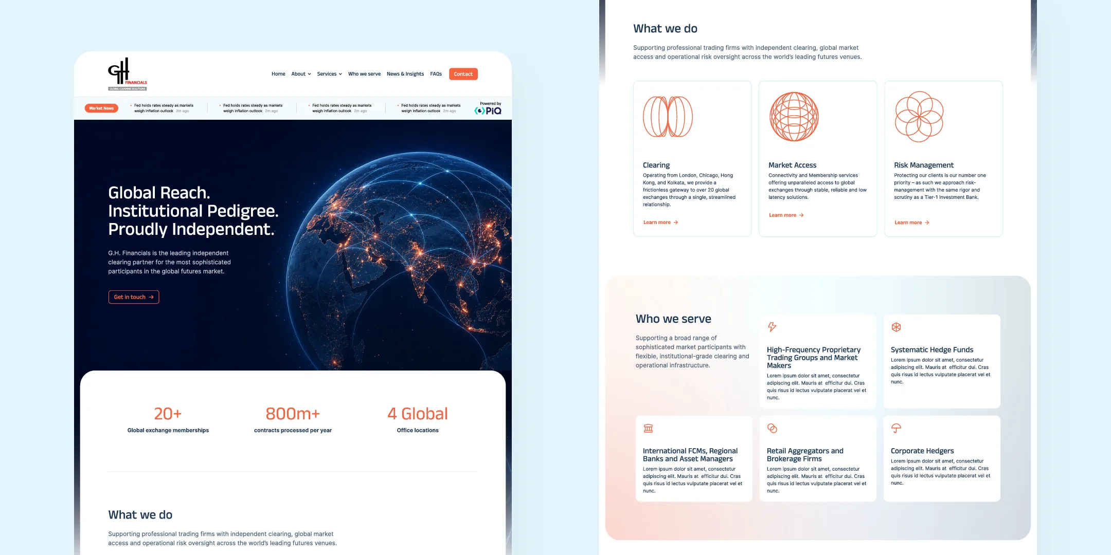 Modernising G.H. Financials’ digital presence for a global audience