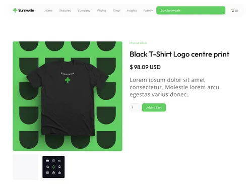 App Webflow Template -
Sunnyvale - Created by Wedoflow.com and Azwedo.com